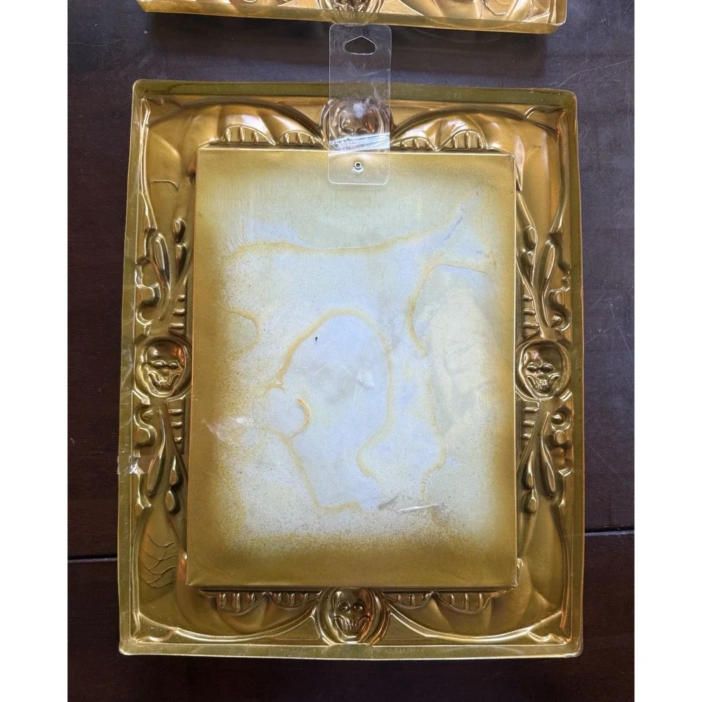 Set of 3 Vintage Plastic Gothic 3D Alchemy Image Change Haunted Pictures 12x15